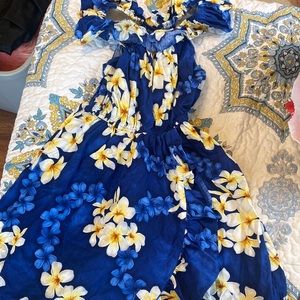 Girls cute sundress made in Hawaii size 6/7 EUC